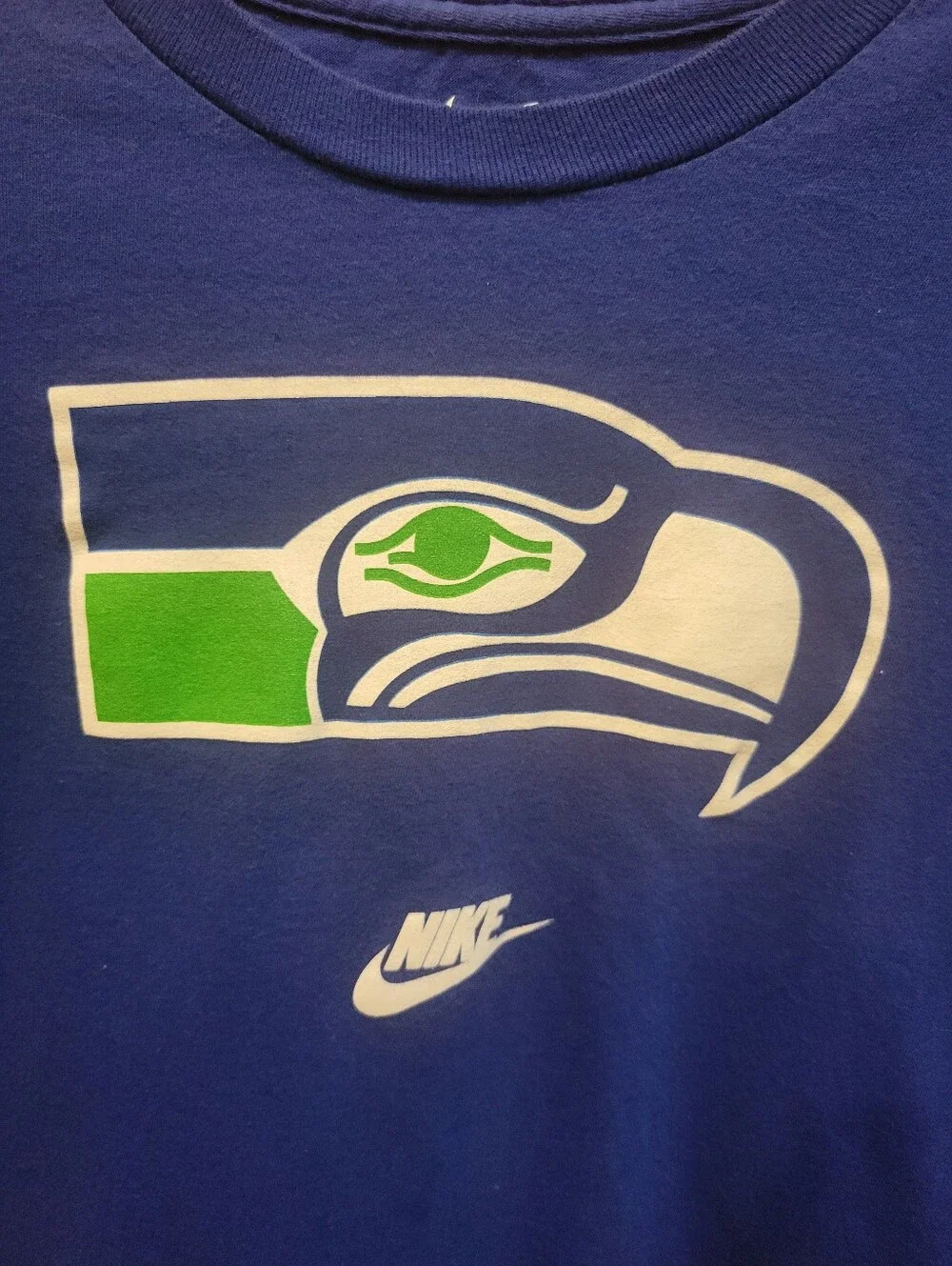 Nike Seattle Seahawks Boys Football Tee Boys Size Large 14/16